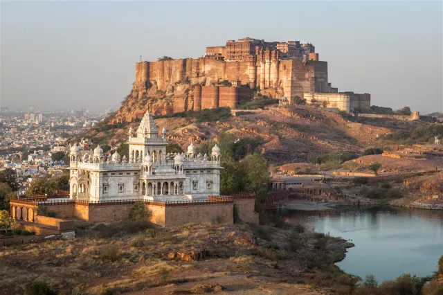 Jaswant Thada included in Jodhpur tour package, beautiful marble cenotaph and heritage site