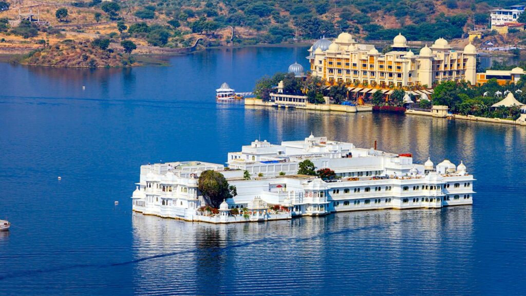 Lake Palace included in Udaipur tour package, iconic heritage hotel on Lake Pichola and tourist attraction