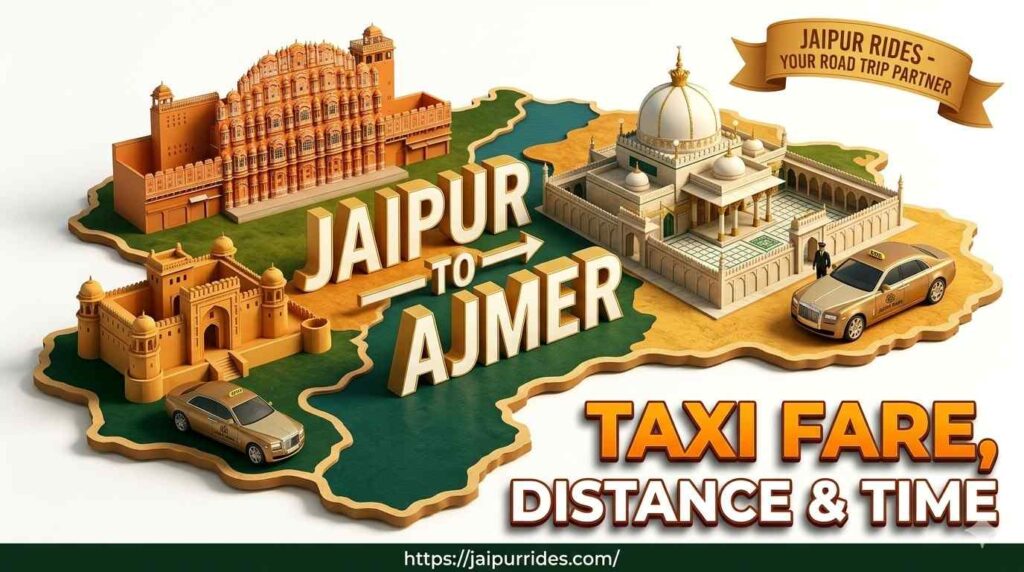 jaipur-to-ajmer-taxi-fare-distance-time-2026-guide