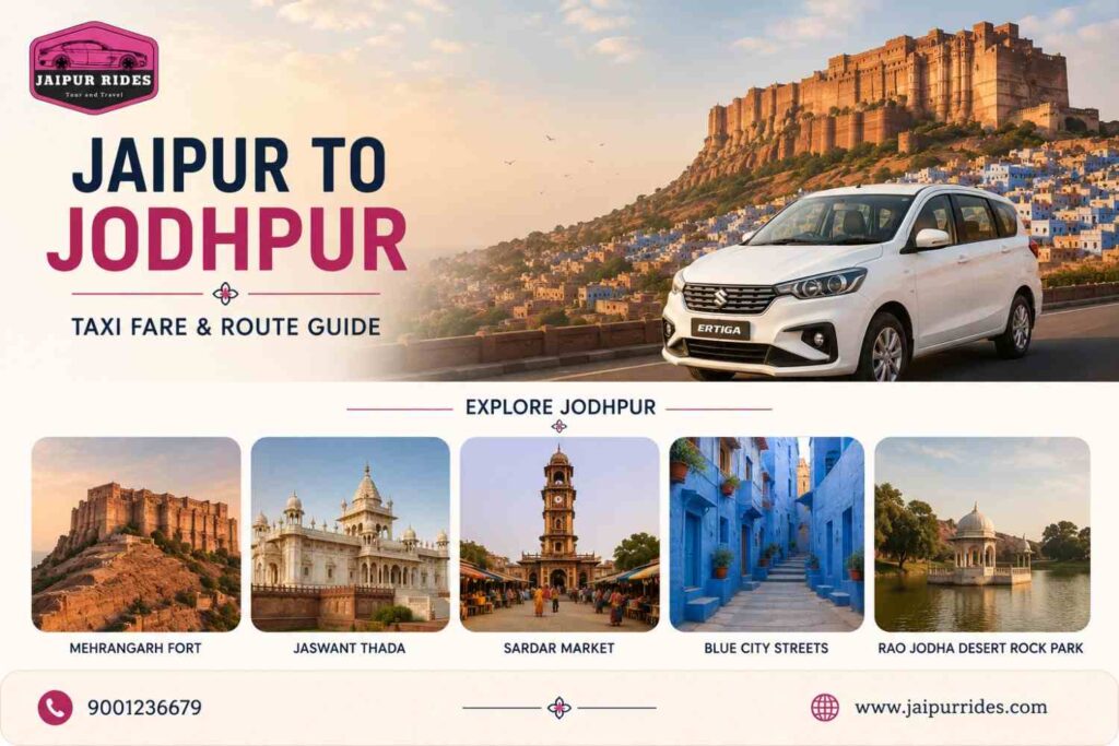 Jaipur to Jodhpur Taxi